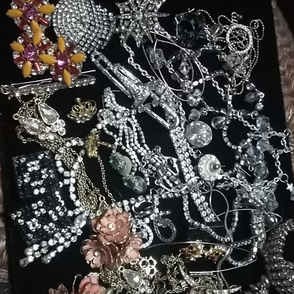 Vintage Big Big Crystals